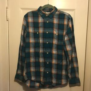 Size M Old Navy 100% Cotton Flannel Button Down